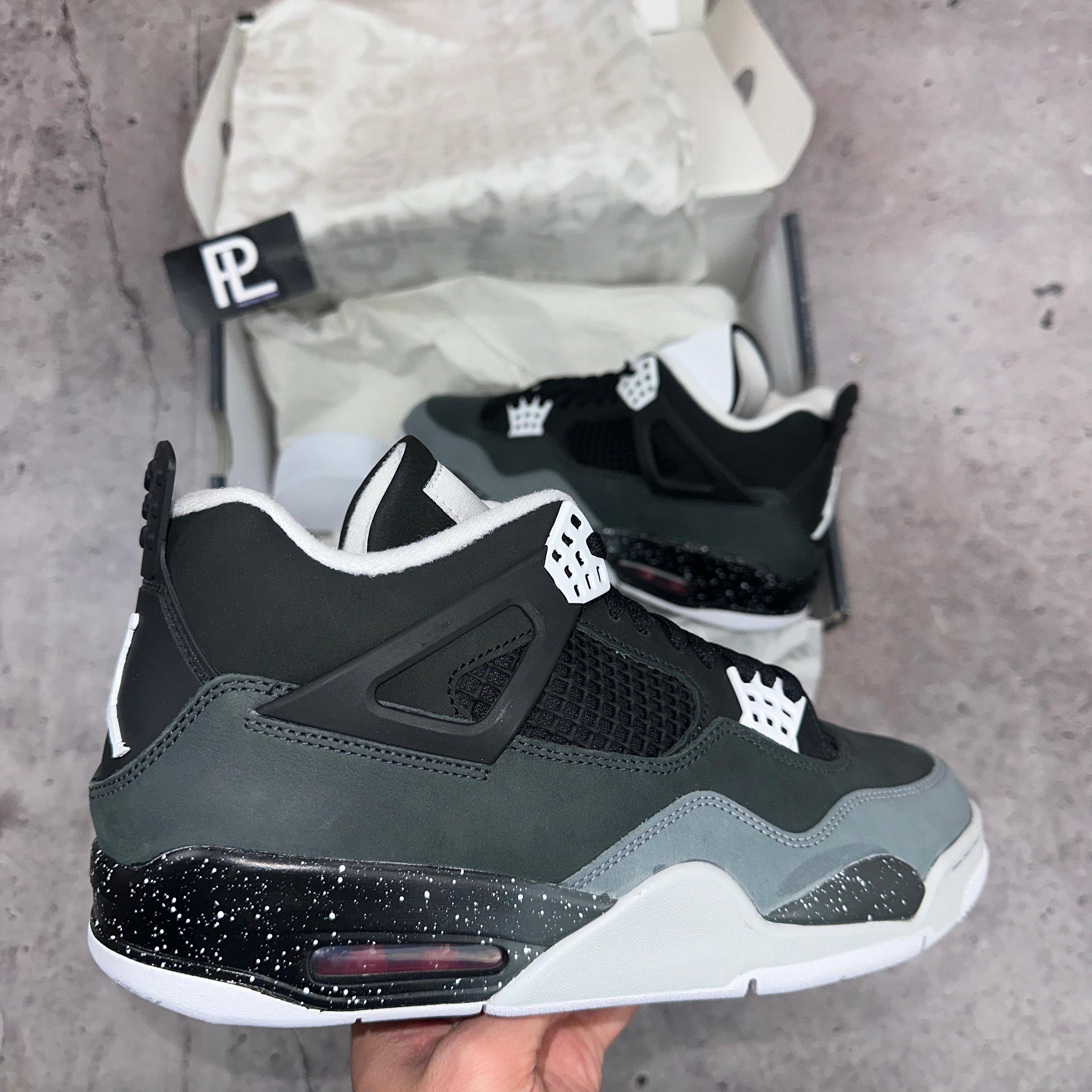 Air Jordan 4 Retro GS 'Fear' 2024