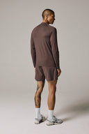 CONDITION CORE QUARTER ZIP TOP ESPRESSO
