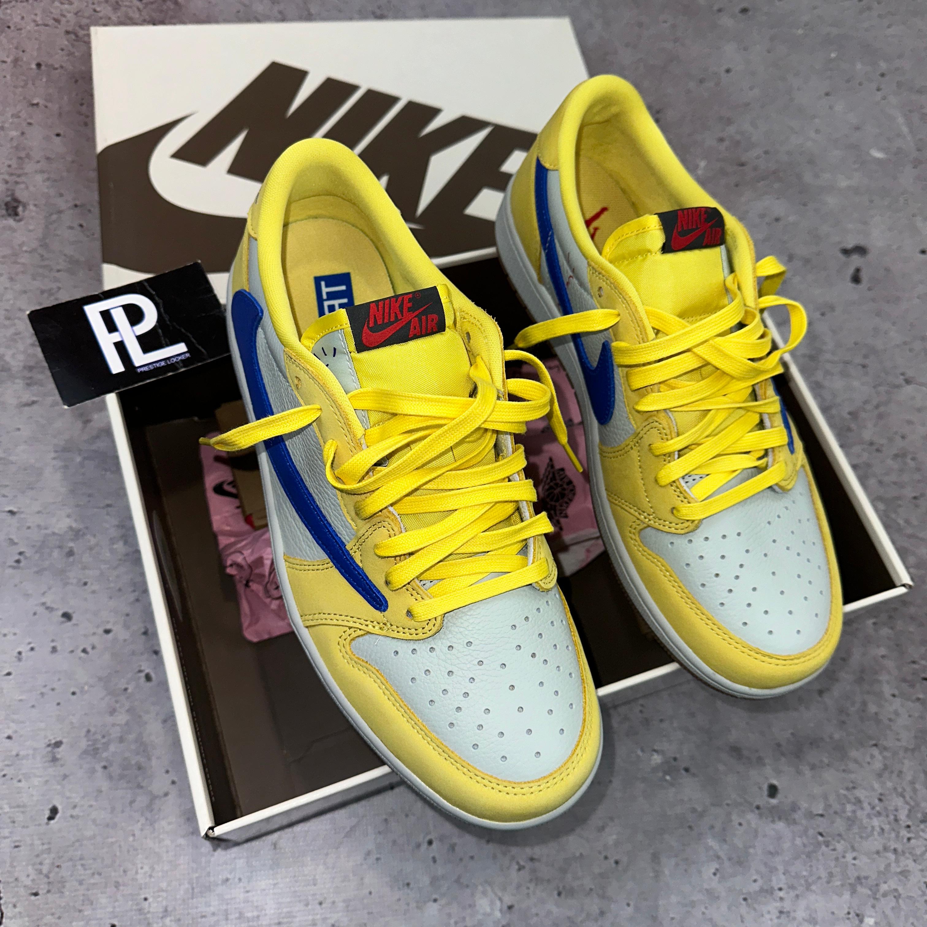 Air Jordan 1 Retro Low OG x Travis Scott Wmns 'Canary'