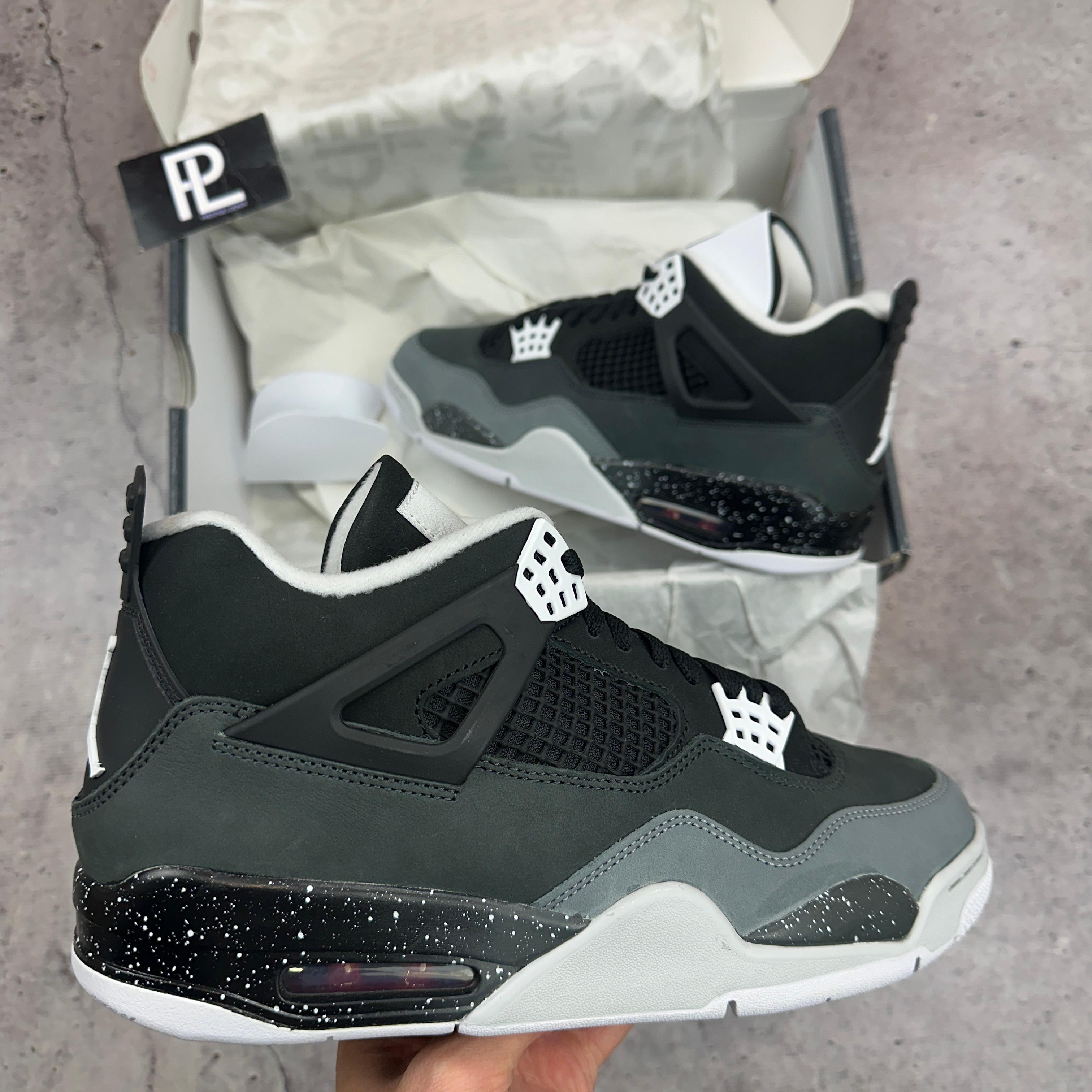 Air Jordan 4 Retro GS 'Fear' 2024