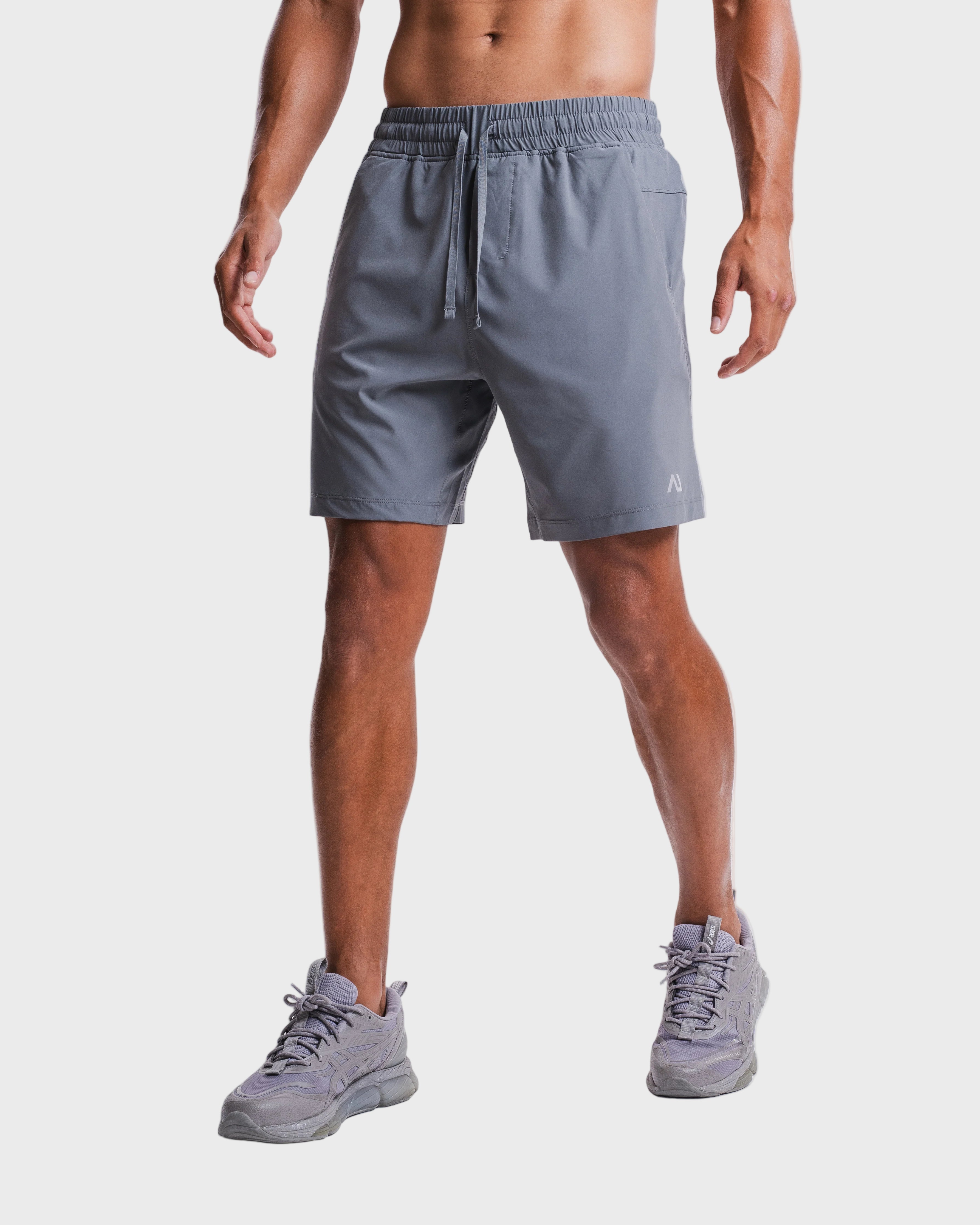 Agaru Linerless Short - Stone Grey