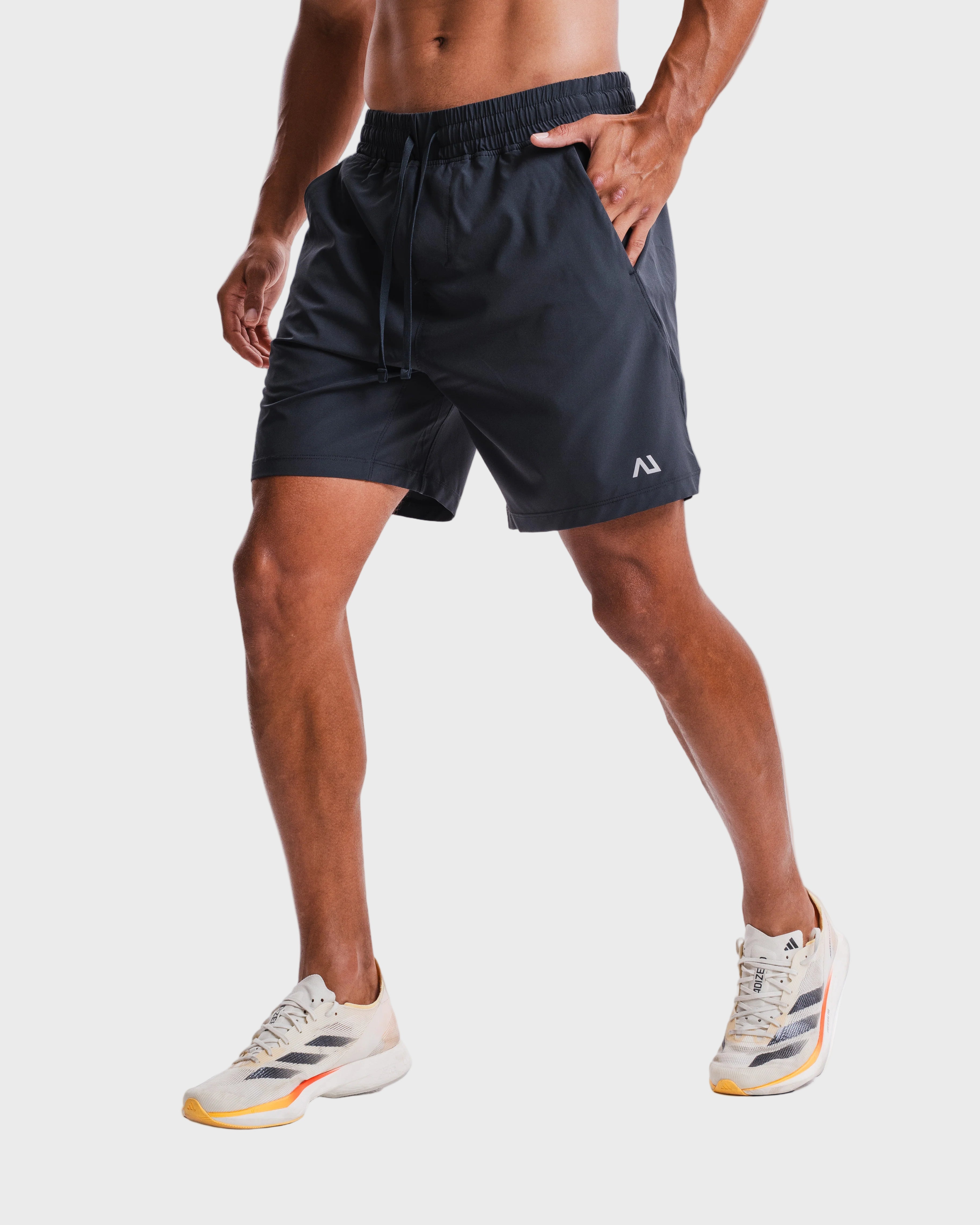 Agaru Form Linerless Short - Deep Carbon