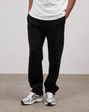 WILLIAM GILES BLACK LOGO JOGGERS