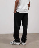 WILLIAM GILES BLACK LOGO JOGGERS
