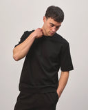 WILLIAM GILES BLACK LUX TSHIRT