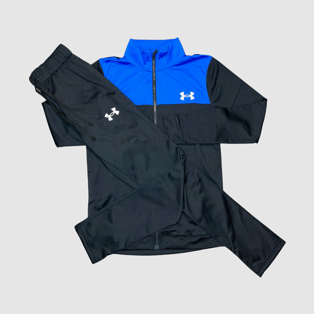 UNDER ARMOUR BLUE AND BLACK SET